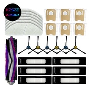 For  S8 Plus / CLIEN T24 / ThinkAir RV50 Pro Replacement Parts Main Side Brush Filter Mop Dust Bag