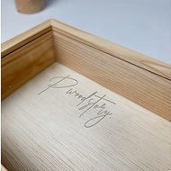 Acrylic lid for 4R photo box size 12.5 x 19.5