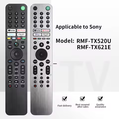 ZF applies to Sony 4K intelligent international voice TV RMF-TX520P RMF-TX621E TX520E RMF-TX520U RMF