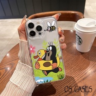 Clear iPhone Case Special Lens Frame Cute Cartoon Animal Pattern Modern 17/17Pro/17ProMax/16/15/14/1