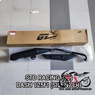 EXHAUST EKZOS (GL RACING) HONDA DASH 125 DASH 125FI PIPE EXZOS V1 V2