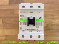 富士SC-E3 交流接觸器 220VAC 100A 原裝正品