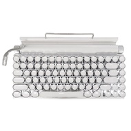 (KPOH) 83 Keys Gaming Keyboards Retro Typewriter Keyboard Wireless Bluetooth Keyboard USB Mechanical