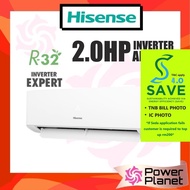 [SAVE4.0] Hisense 2.0hp Inverter R32 Air Con AI20KAGS ( KA series ) Air Conditioner