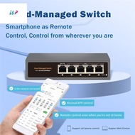 (IGP) Hi-S21-5G Cloud Managed Ethernet Switch,WEB/APP Cloud Managed Gigabit Ethernet Network Switch 