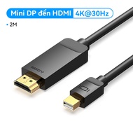 Vention Cáp Mini displayport to HDMI 4k Mini DP male To HDMI male cable For Laptop Projector TV PC M