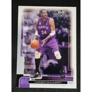 Upper Deck MVP Hakeem Olajuwon nba card