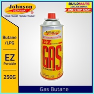 ↟ ℝ ☸ ➣ JOHNSON ELEKTRIK EZ Gas Butane 250 Grams BUILDMATE