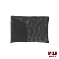 MUJI Nylon Mesh Pouch with Pocket