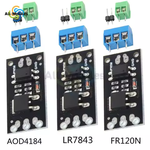 FR120N LR7843 AOD4184 D4184 Isolated MOSFET MOS Tube FET Module Replacement Relay 100V 9.4A 30V 161A