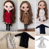 VARIETY Doll Windbreaker, DIY Doll Accessories Casual Long-sleeved Tops Clothes,  Fashion Mini Doll 