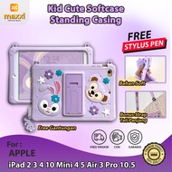 IPad 2 3 4 10 2022 Mini 4 5 air 3 Pro 10.5 Cute Case Softcase Kids Cute Character Standing Casing Ke
