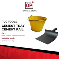 PVC CEMENT TRAY CEMENT TROWEL DULANG SIMEN TRAY PVC CEMENT PAIL BUCKET l DULANG / TIMBA SEMEN | 水泥盘 