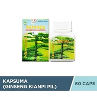 kapsuma ginseng kianpi pil/ ORI 60 Kapsul/ Penambah Nafsu Makan dan Berat Badan