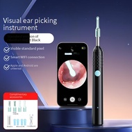 Professional HD Ear Camera with LED Light, Wireless Bluetooth Otoscope for Kids & Adults, Safe Earwa