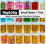 [Petite Houz] HALAL Cake Sprinkles Sugar Ball Cake Decoration Fancy Sprinkle Manik Kek Harga Borong Gula Hiasan 蛋糕糖珠