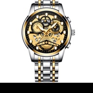 aokeyo 4088 jam tangan pria anti air original - sirveblack gold