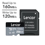 LEXAR - LEXAR Professional SILVER 系列 256GB 1066x microSDXC™ UHS-I 記憶卡