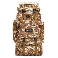 Outdoor Backpack 70L Large Capacity Camouflage Hiking Bag Men Women Camping Hiking Luggage Backpack