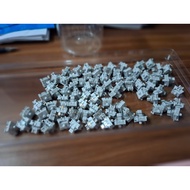 Leobog Gray Wood Mechanical Keyboard Switch Linear Switch