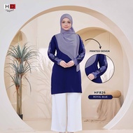 Tshirt Jersey Muslimah Yuna | Humaira Design | Jersey Muslimah | Baju Muslimah Jersey