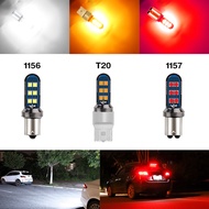 1PC 12LED Car Reverse Signal Brake Light Bulb 1156/P21W /PY21W T20/7440/7443 1157/P21-5W