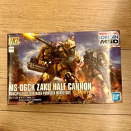 全新 日版 HG GUNPLA GTO Gundam The Origin MSD MS-06CK ZAKU HALF CANNON 砲裝型渣古 模型 
