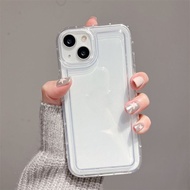 Compatible for IPHONE 7 8 PLUS X XS XR 11 12 13 14 MAX PRO transparent TPU soft airbag phone case