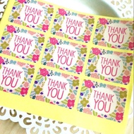 TEM01-Thank you' paper stamp 4x3cm(2set=18c)