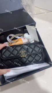 小香家23p kelly黑色 交叉手柄對版 長款19vm可放