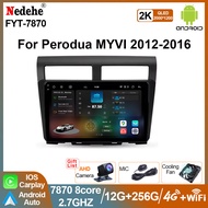 UIS 7870 2.7GHZ CPU 10" Perodua MYVI Lagi Best 2012 Android Player Carplay Auto Stereo 2k QLED scree