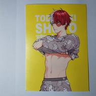 Read the description of postcard onegin Todoroki Shoto official merch, my hero academia, boku no her