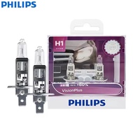Philips H1 12V 55W P14.5s VisionPlus Halogen Car Headlight VP +60% More Bright Light Auto Lamps Orig