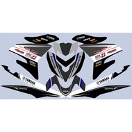 Sniper 150 decals laminated High quality Sticker BLACK