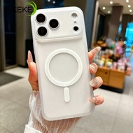 Simple Clear Magnetic Phone Case For Realme 16 15 15X 15T 12 Pro Plus 11 11X 9i 7i Global 6i 5 5s 5i