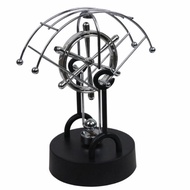 B101ลูกตุ้มโมเมนตัมโลหะ Balance balls ฐานสีดำ