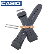 Casio F-201W F201W F 201W Rubber Strap Casio F-201-W F 201 W Watch Strap Free Pen