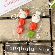 [Hippers for phone] TANGHULU MIX-Cute handmade clay phone model
