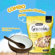 COMBO GRANOLA 500G+ GÁO KÈM MUỖNG XK