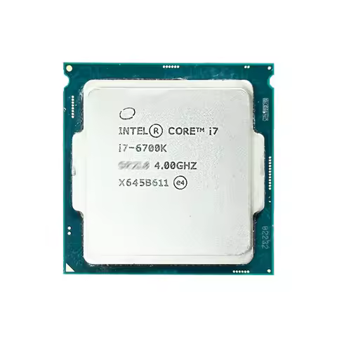 Intel Core i7 6700K Used i7-6700K 4.0 GHz Quad-core Eight-Thread 91W CPU processor LGA 1151