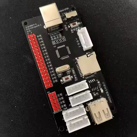 JVS IO TO USB Supports NNC NC BC TTX Vewlix to PC Xbox360 Handle Keyboard Joystick High/Low Resoluti