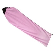 Surfboard Sock Cover 6Ft Pink and White Stripe Surfboard Protector Bag Organizer  Pink & White