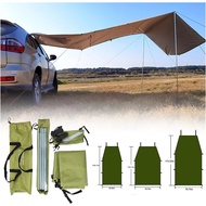 Car Campervan Tent Car Side Awning Waterproof Car Awning Camper Trailer Tent Sedan Driving Camping T