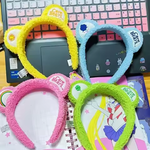 Cartoon Cute New Carebears Happy Bear Care Bear Plush Hair Band Headband Gift