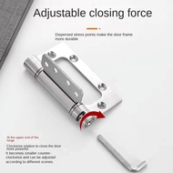 One Piece Invisible Door Buffer Automatic Closer Female Hinge Slot Free Self Spring Hinge Door Close