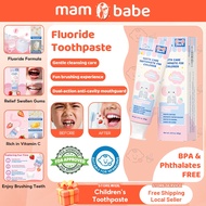 Baby Toothpaste Cavity Protection Gentle Whitening for Kids Strawberry Flavors 60g for Fresh Breath