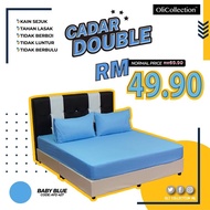 CADAR QUEEN FITTED PLAIN | CADAR QUEEN | CADAR QUEEN KOSONG TAK BERCORAK | QUEEN BEDSHEET