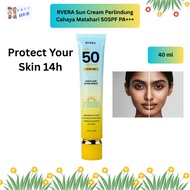 RVERA Sun Cream Perlindung Cahaya Matahari 50SPF PA+++ Preethub 40ml