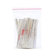 1200pcs/set 30 Types 40 Each 0402 SMD Capacitor Assorted Kit 1pF-10uF ±0.5%-±10% 10V 50V Chip 0402 C