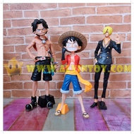 Figures One Piece โมเดล Luffy - ลูฟี่ Sanji - ซันจิ Portgas D. Ace - เอส โมเดลวันพีช เก็บเงินปลายทาง